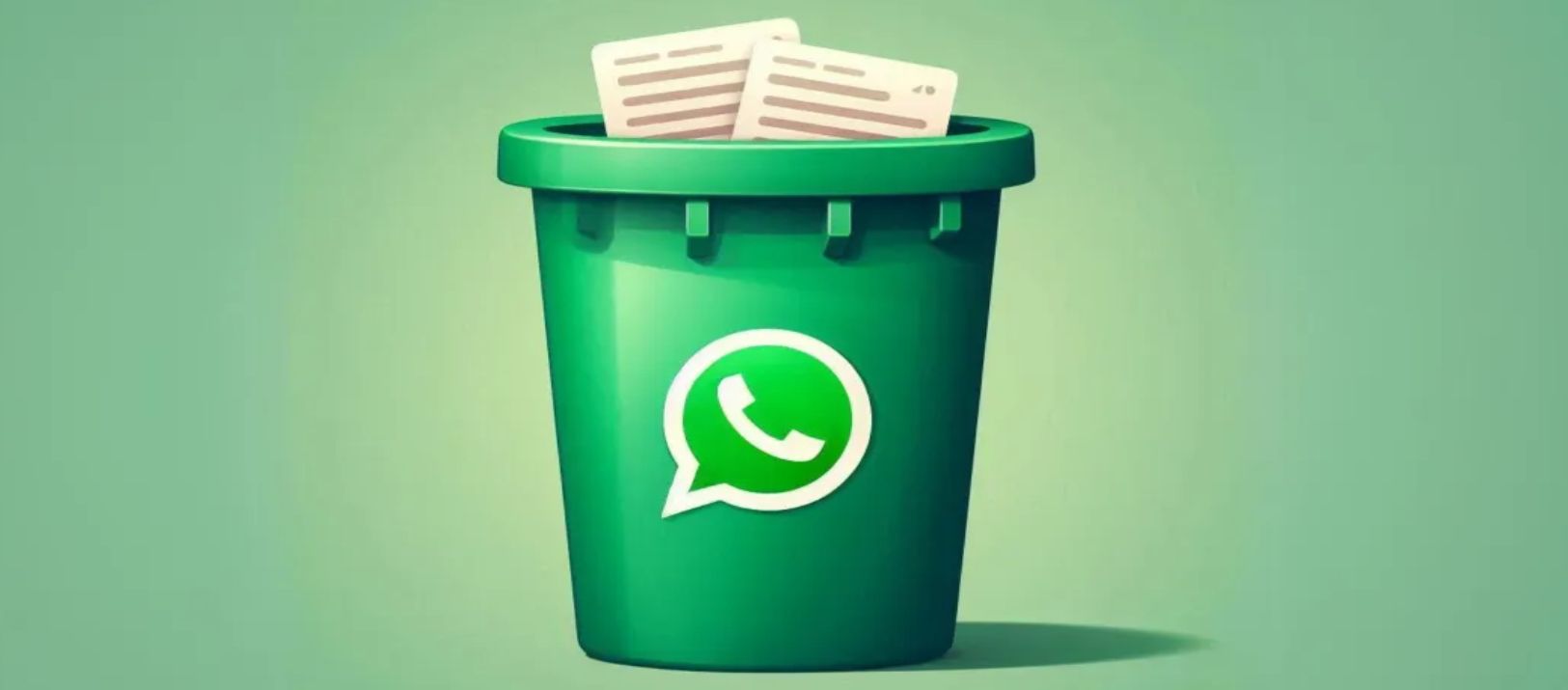 Imagen de la noticia: Cómo vaciar la papelera de WhatsApp y tener más espacio